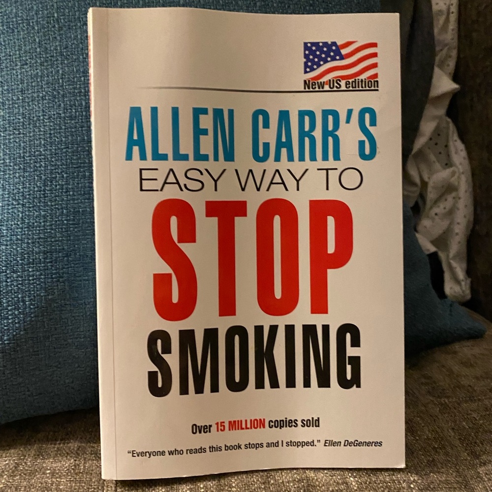 Stop Smoking by Allen Carr book. Author of The East Way to stop smoking!